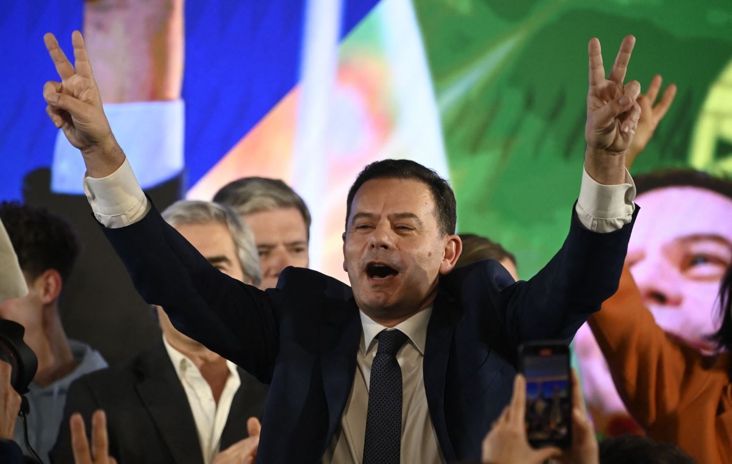 Serokê Hevpeymaniya Demokrat Luis Montenegro/Wêne: Miguel Riopa, AFP