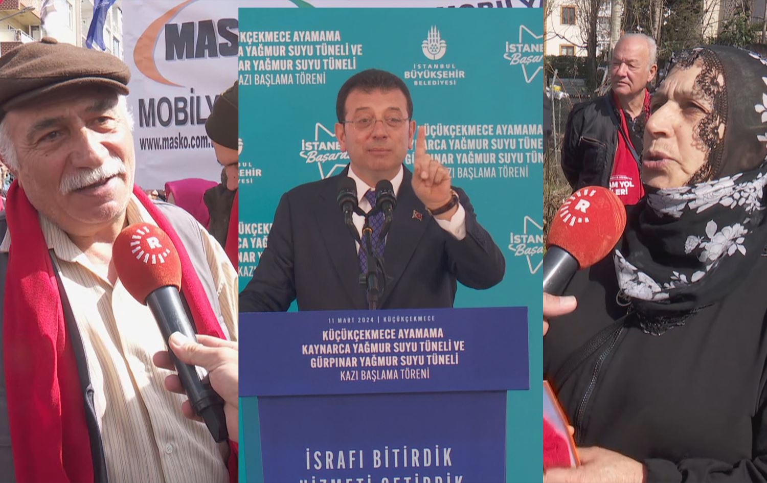 Ekrem Îmamoglu ji sibê heta nîvê şevê bername li ser bernemeyan li dar dixe