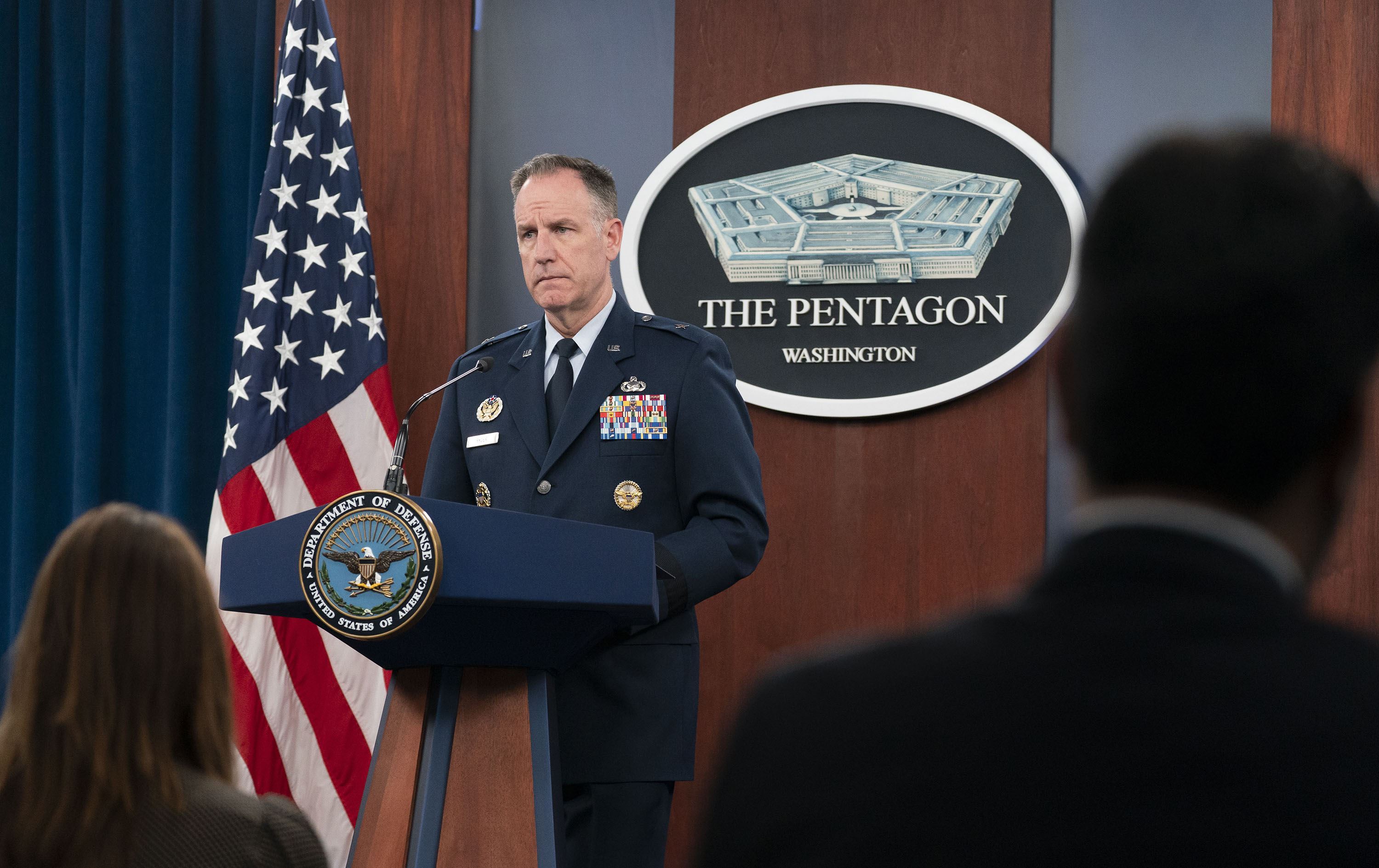 ABD Savunma Bakanlığı (Pentagon) Sözcüsü Tuğgeneral Patrick Ryder