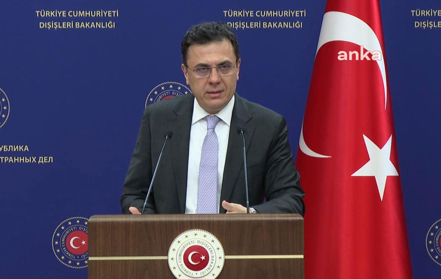 Türkiye Dışişleri Bakanlığı Sözcüsü Öncü Keçeli / ANKA