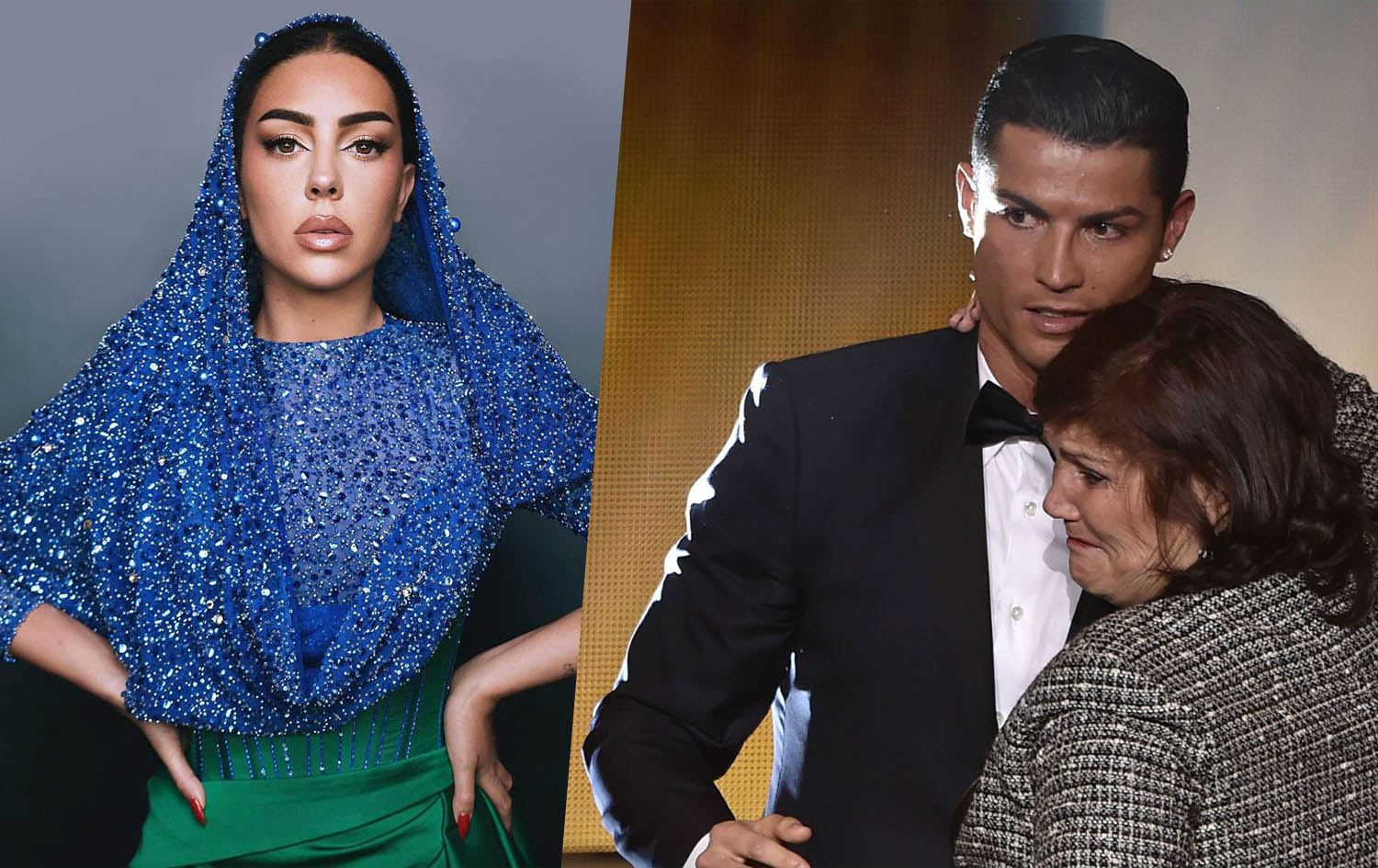 کریستیانۆ، دایکی و جۆرجینا