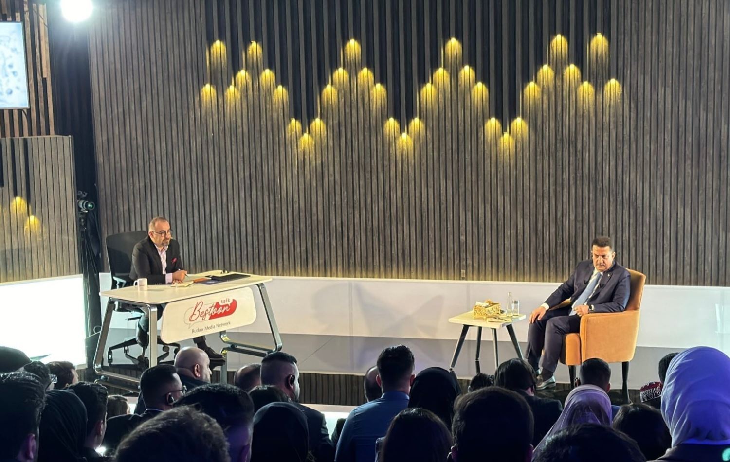 Serokwezîrê Îraqê bûbû mêvanê Bestoon Talkê / Wêne: Rûdaw