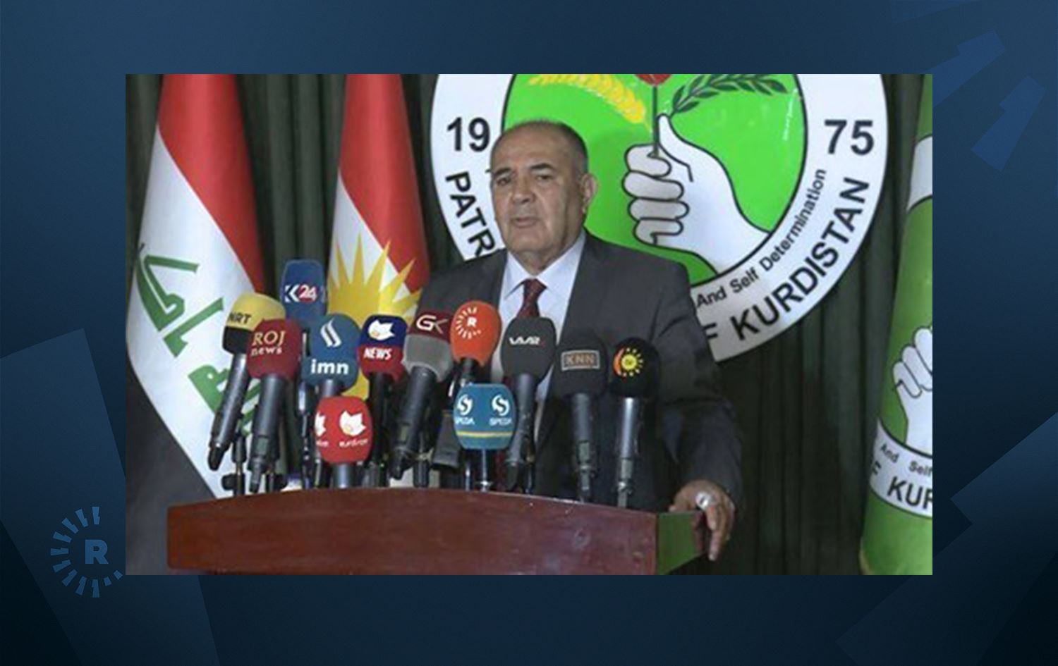 Foto: Kürdistan Yurtseverler Birliği (KYB) sözcüsü Saadi Ahmet Pire