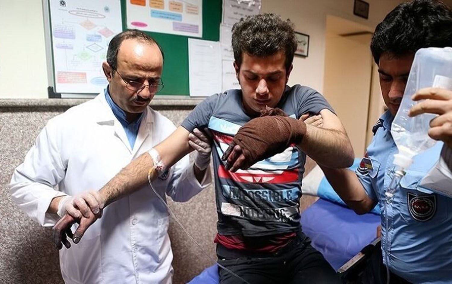 فریاکەوتنی خێرای سنە: 64 کەس لە ئێوارەی نەورۆزدا بریندار بوون