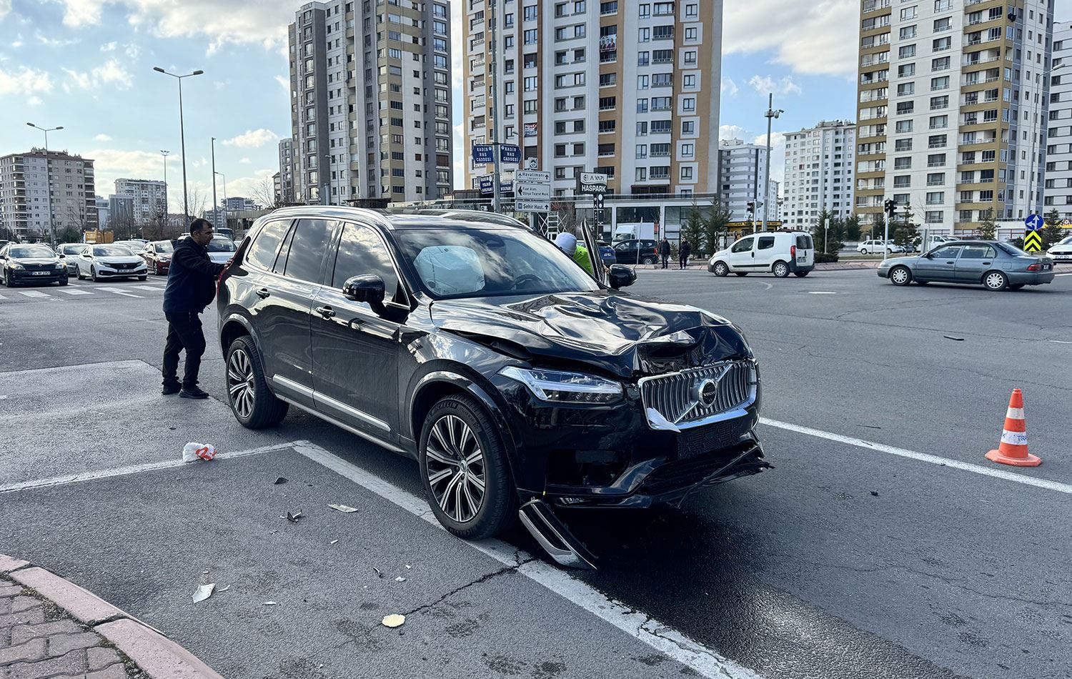 Kazaya karışan araç / AA