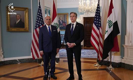 Irak Dışişleri Bakanı Fuad Hüseyin, ABD'li mevkidaşı Blinken ile görüştü