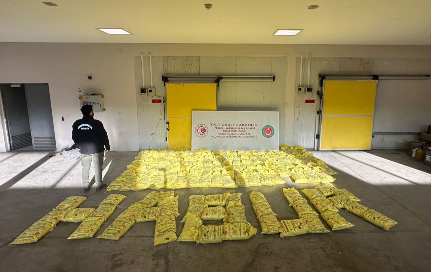 Habur'da yakalanan eroin