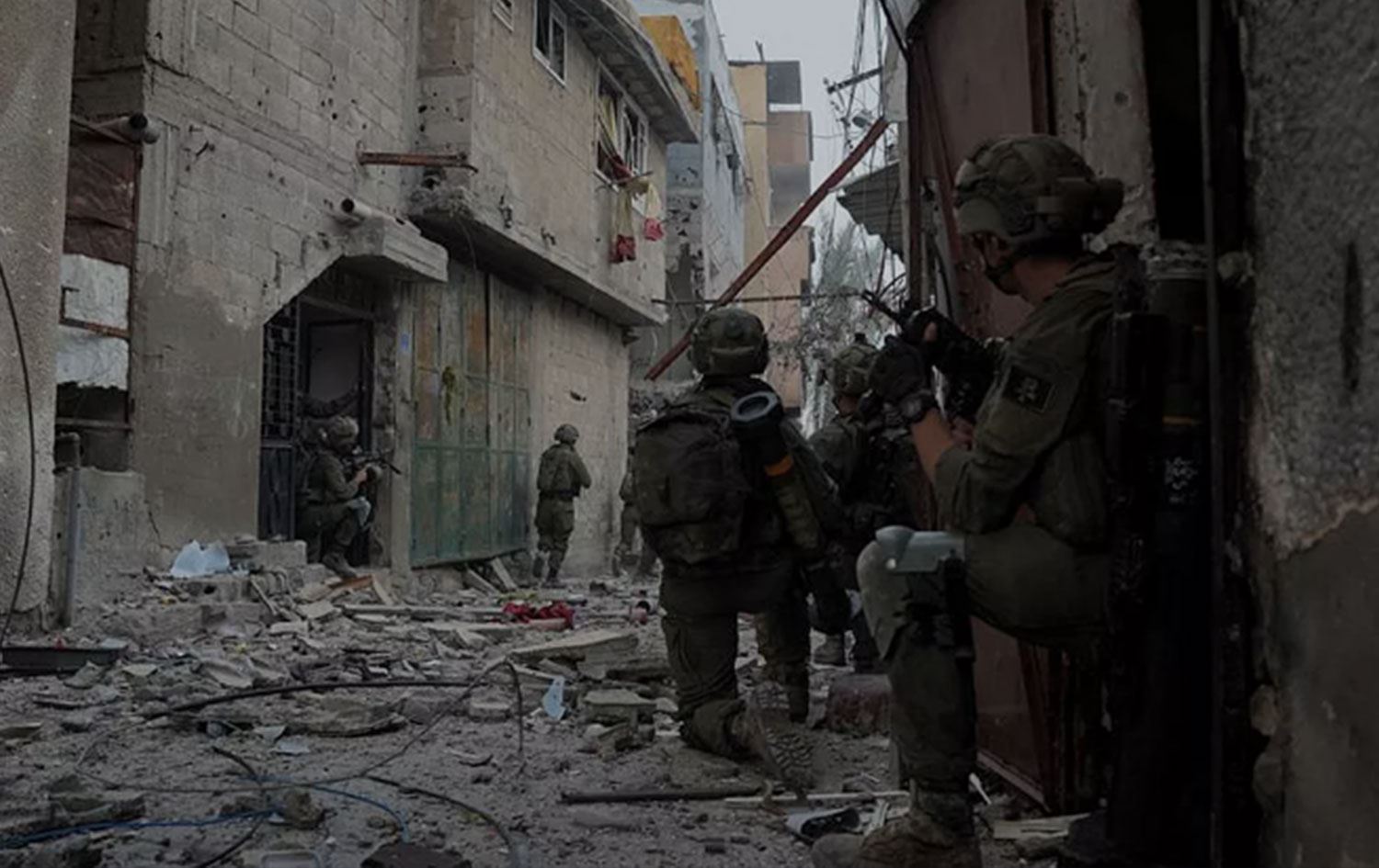 İsrail ordusu Gazze'de 