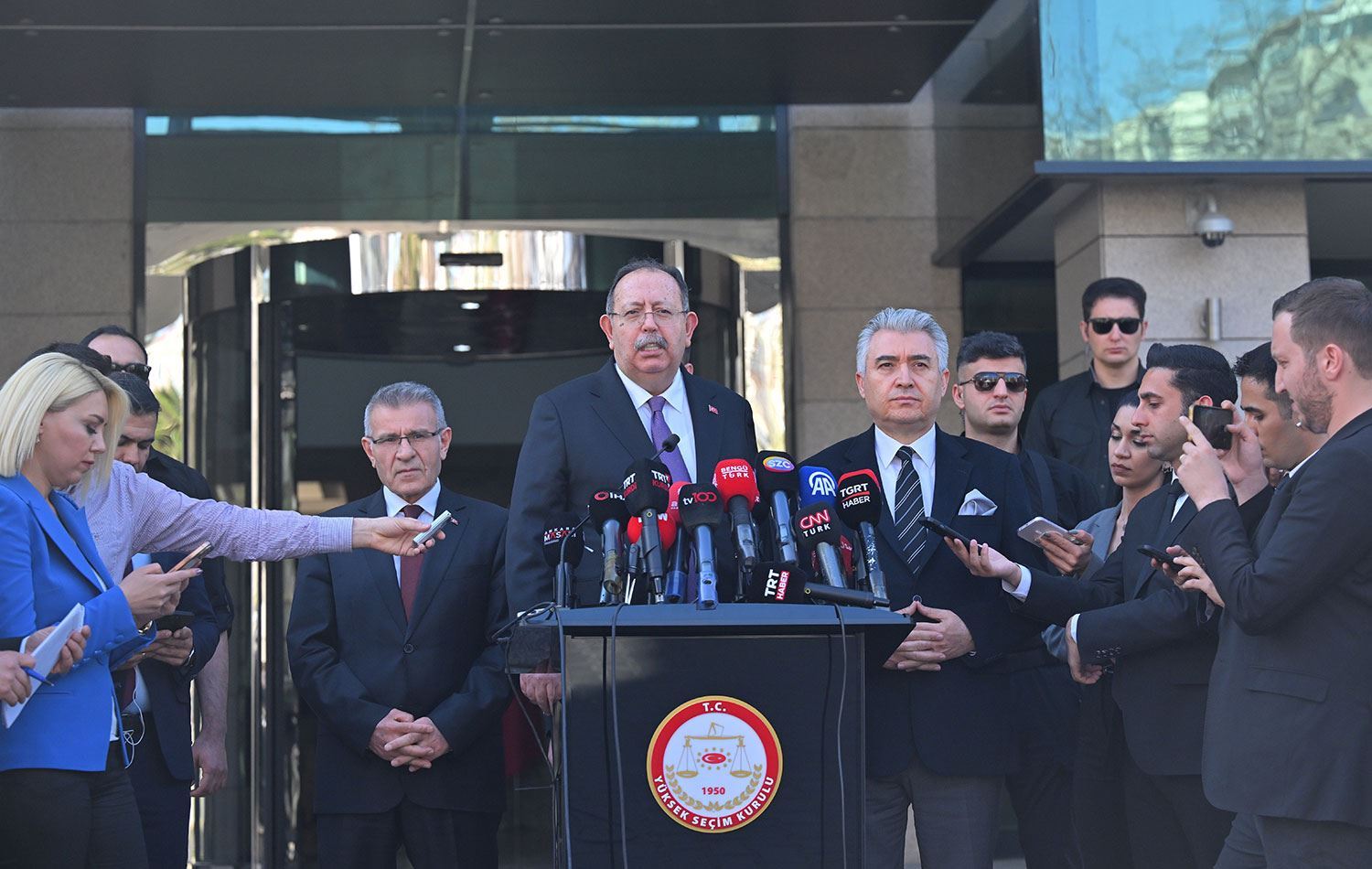 Serokê Desteya Bilind a Hilbijartinan a Tirkiyeyê (YSK) Ahmet Yener