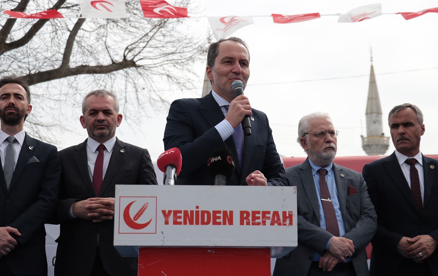 Serokê Giştî yê Partiya Yenîden Refahê Fatîh Erbakan