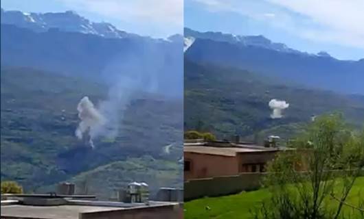 TSK'dan Gare dağına drone saldırısı