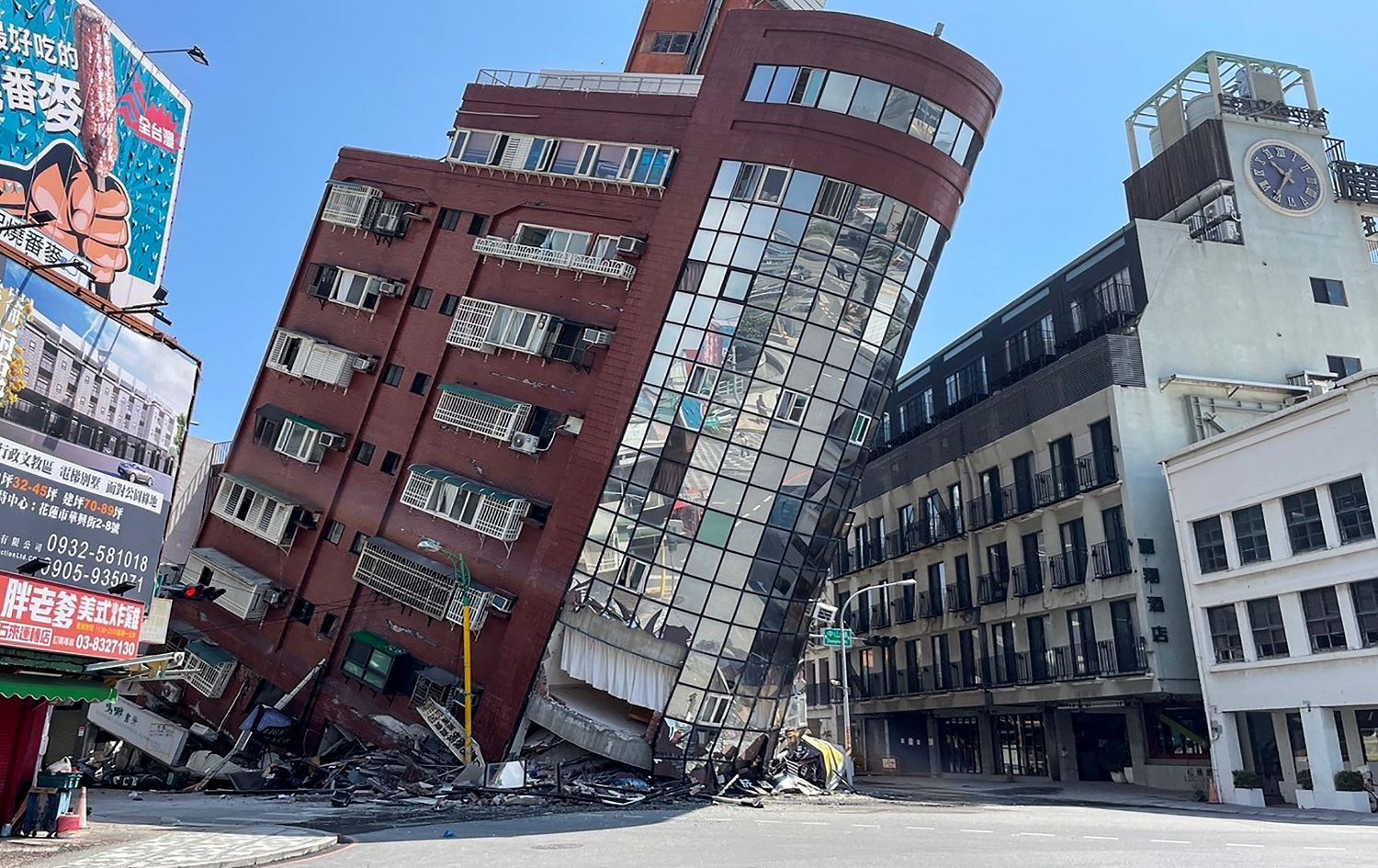 Li Taywanê erdhej çêbû / Wêne: AFP