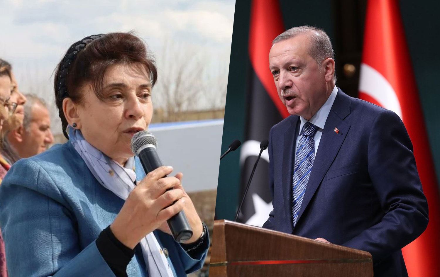Van�da bulunan Leyla Zana�dan Erdo�an�a �a�r�