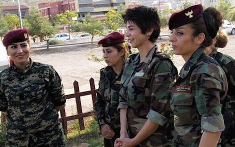 Peshmerga Women S Regiment Ready To Fight In