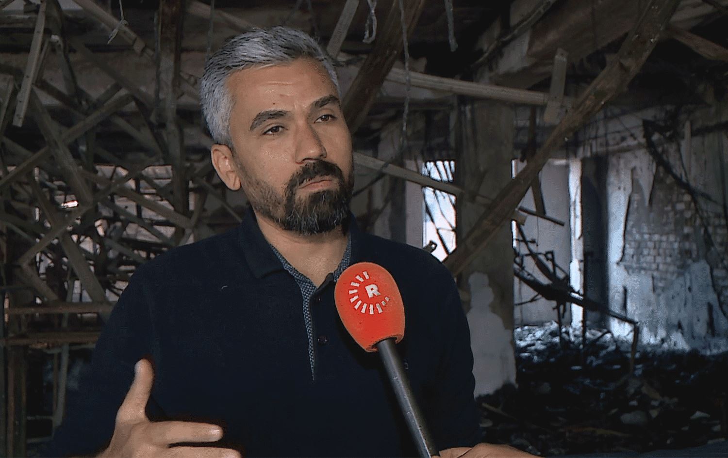 چیرۆکی گەورەترین زەرەرمەندی سووتانی بازاڕەکەی دهۆک؛ 'نیو ملیۆن دۆلار زەرەرم کردووە'