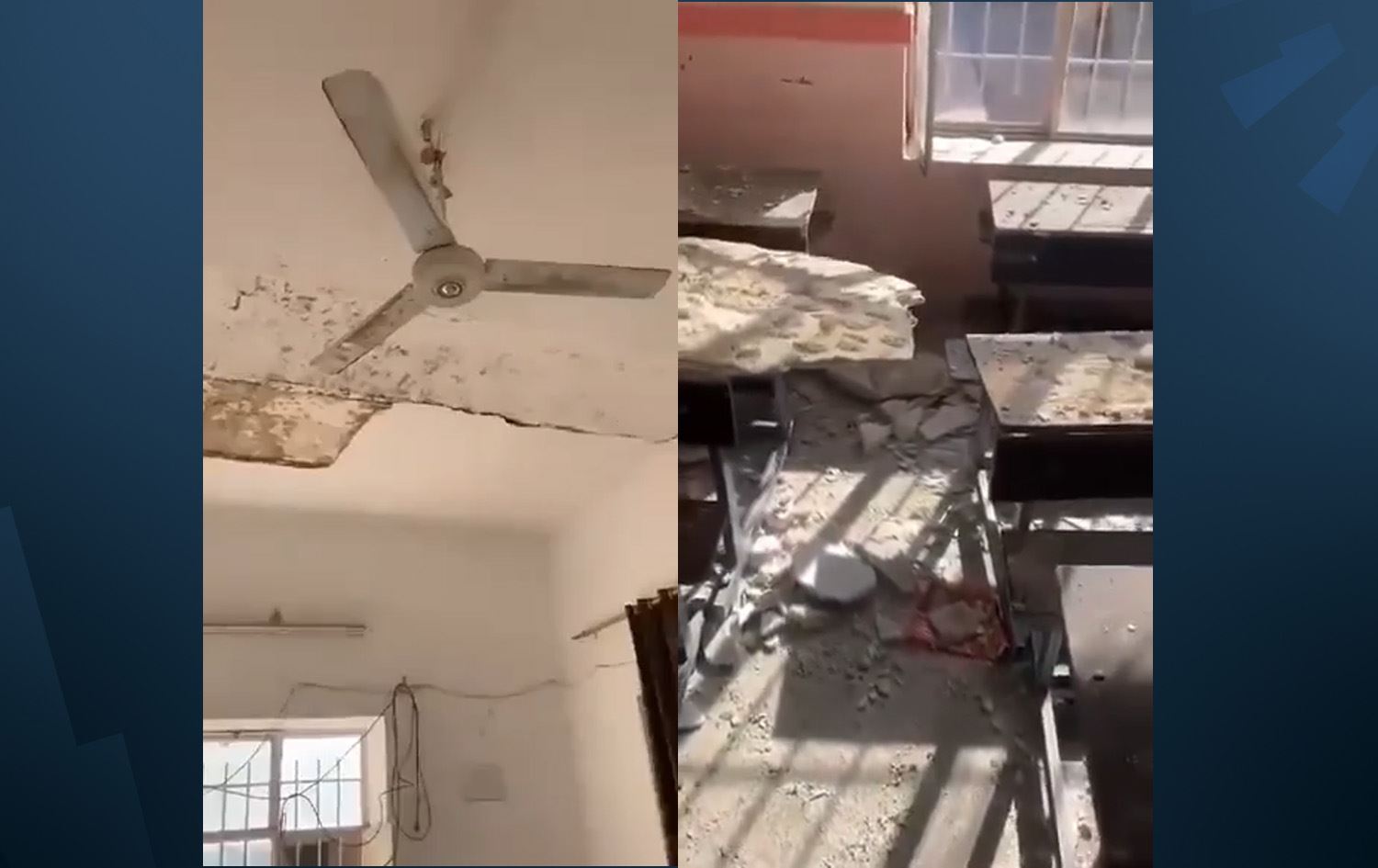 تربية واسط تكشف لرووداو تفاصيل انهيار سقف صف دراسي