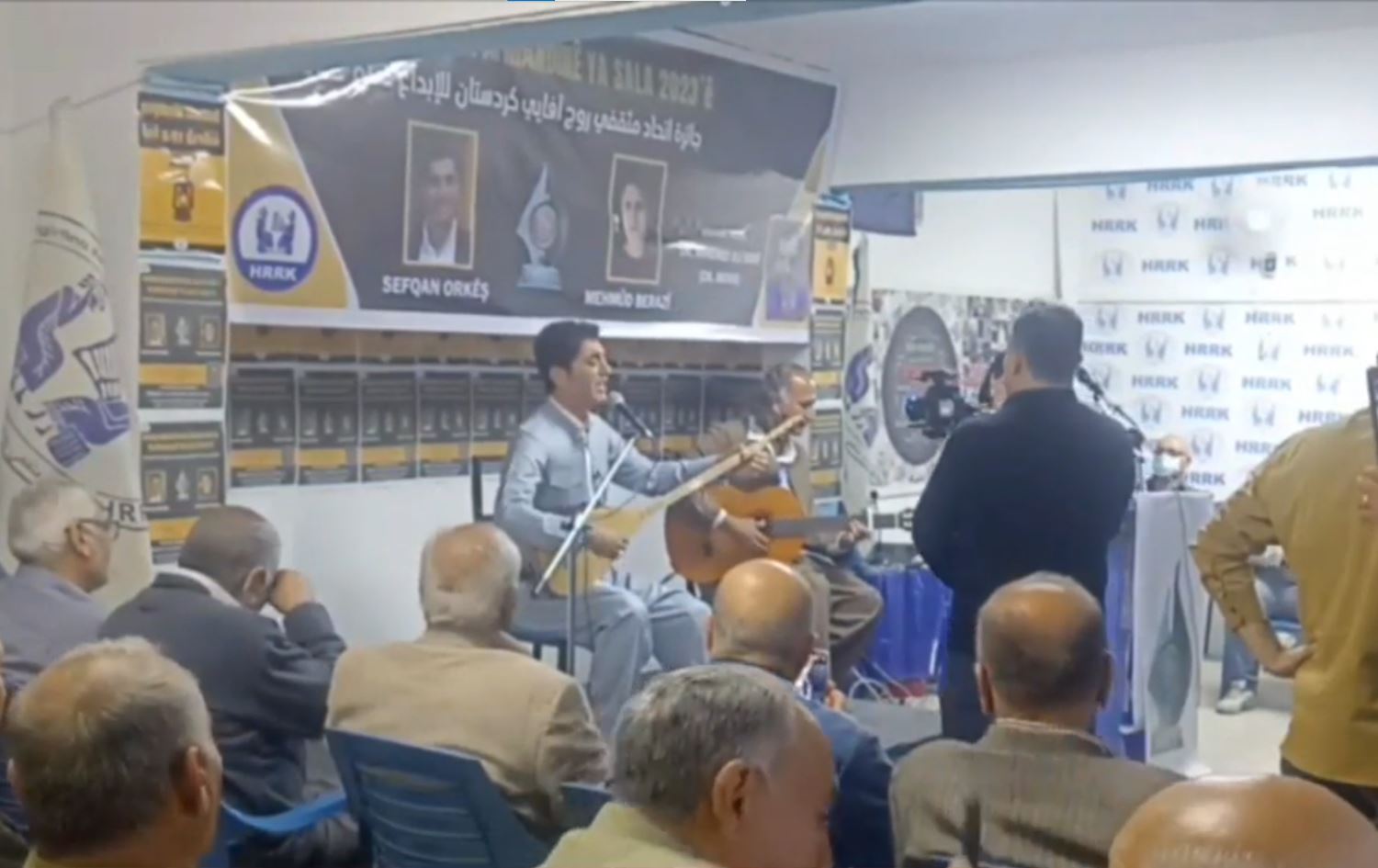 HRRKyê xelata sala 2023yan da Sefqan Orkêş û Mehmûd Berazî