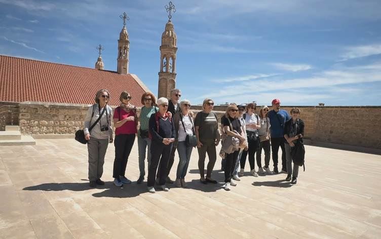Mardin’in kadim yapısı Mor Gabriel Manastırı’na turistler hayran kaldı