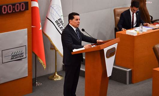  Esenyurt Belediye Meclisi, Başkan Ahmet Özer yönetiminde yeni dönemin ilk toplantısını yaptı. / ANKA