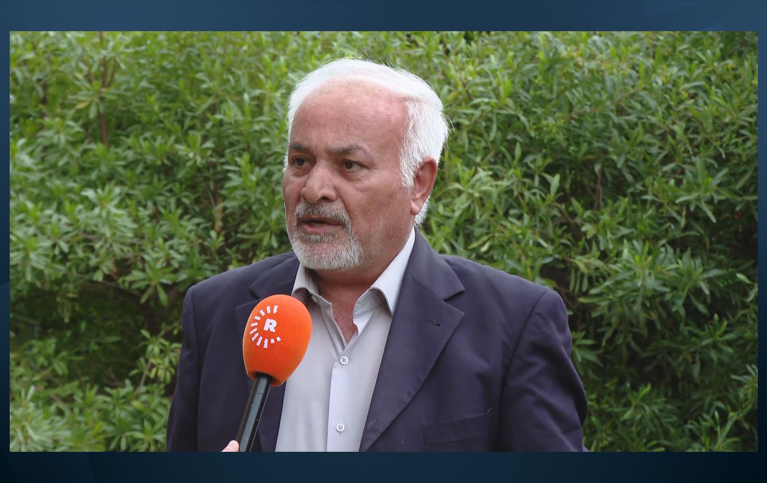 Serokê Ofîsa Pêwendiyên Giştî ya Komîteya Mafên Mirovan a li Sûriyeyê/Wêne: Rûdaw