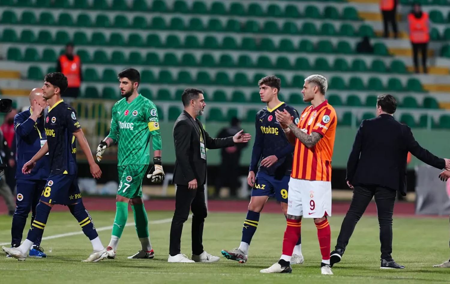 Foto: Galatasaray A.Ş. Fenerbahçe A.Ş. Turkcell Süper Kupa müsabakasından bir kare