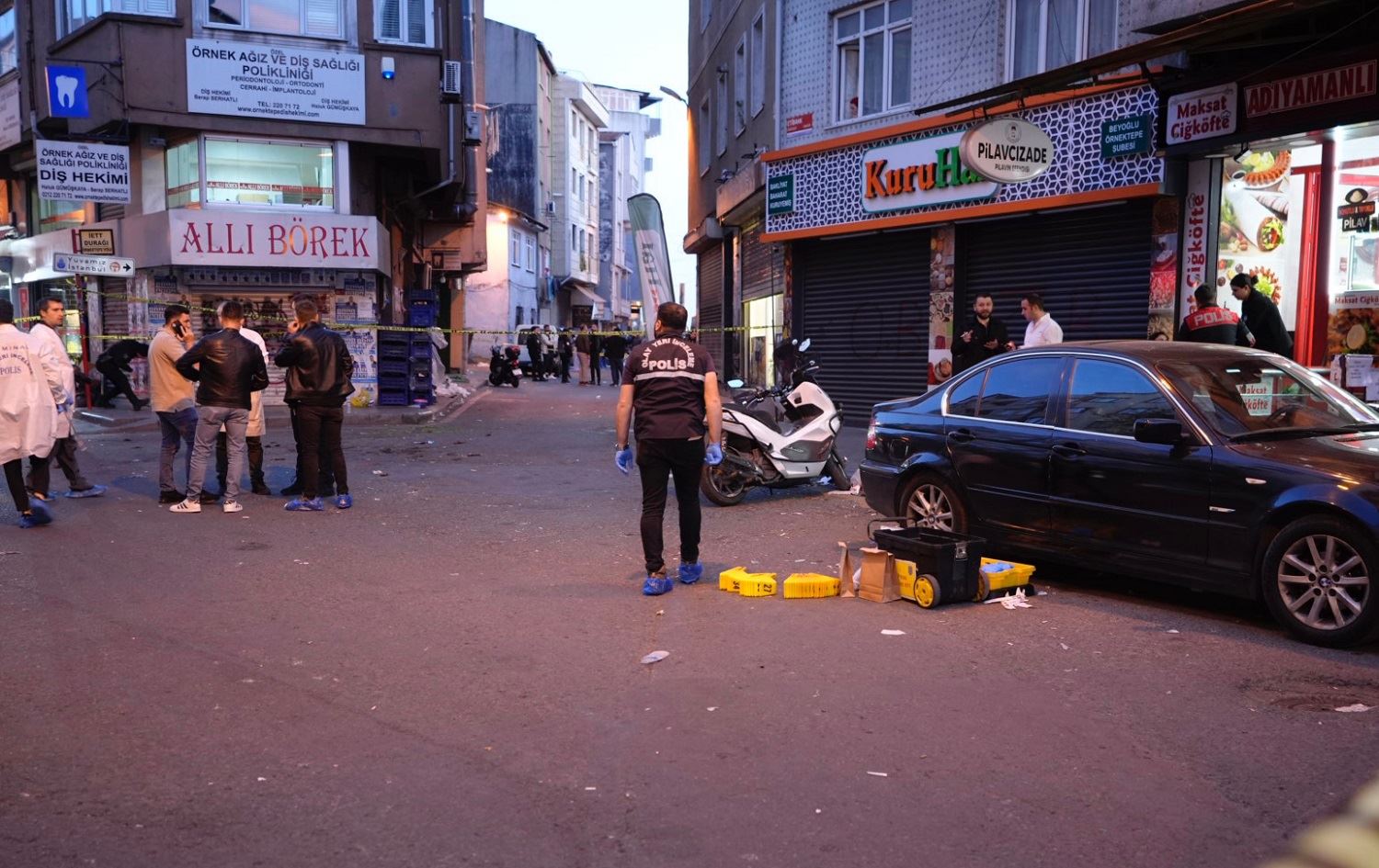 Li navçeya Beyogluyê ya Stenbolê êrişa çekdarî / Wêne: AA