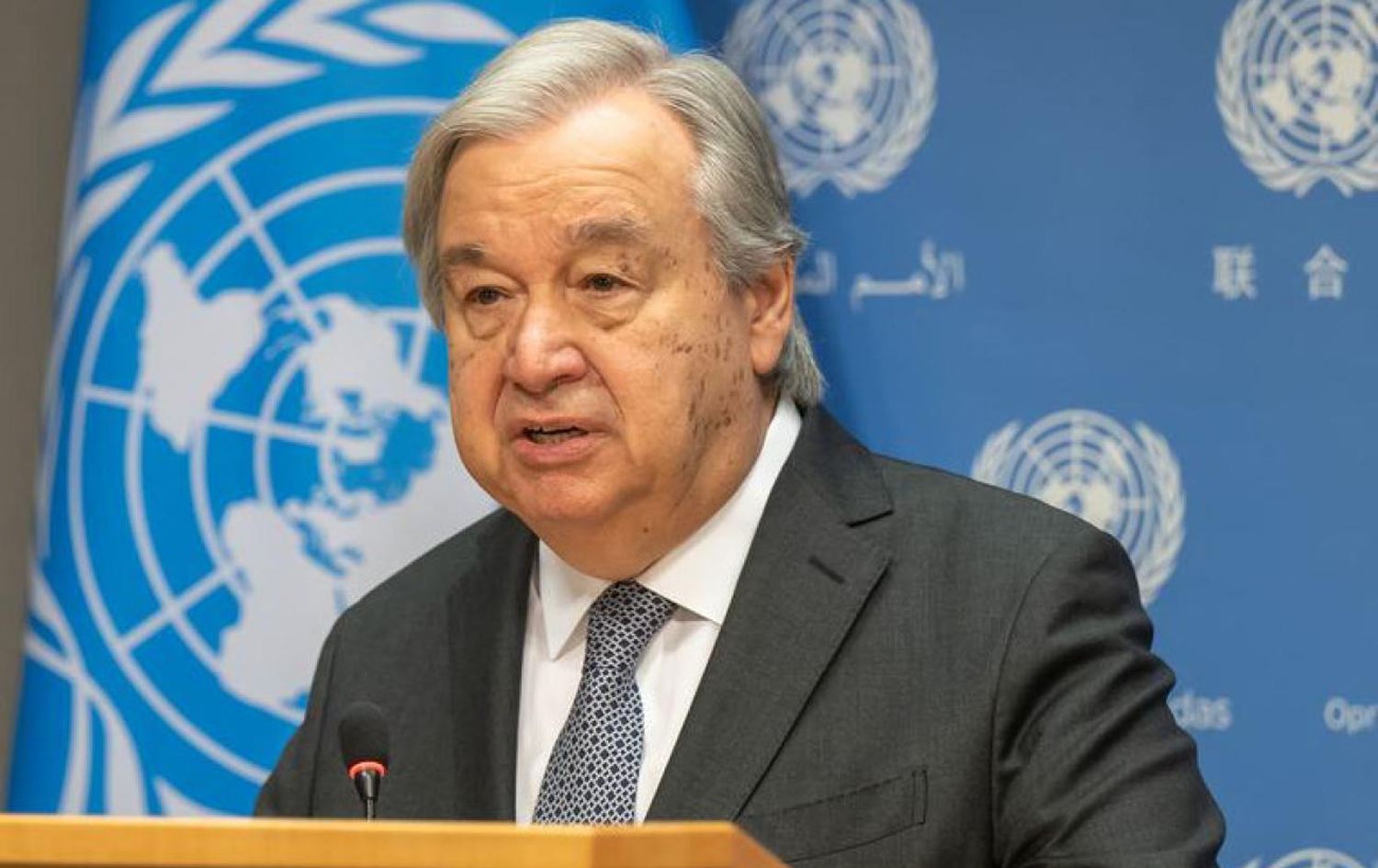 Foto:  Birleşmiş Milletler (BM) Genel Sekreteri Antonio Guterres