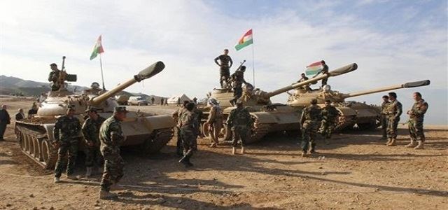 IŞİD’in 2 cephane deposu ateşe verildi!