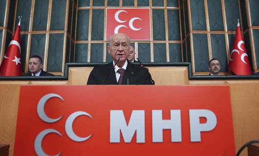  MHP Genel Başkanı Devlet Bahçeli, partisinin Meclis grup toplantısında konuştu.  / AA