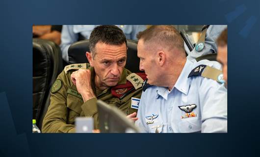 قائد الجيش هرتسي هاليفي يحضر اجتماعاً في مركز عمليات القوات الجوية الإسرائيلية