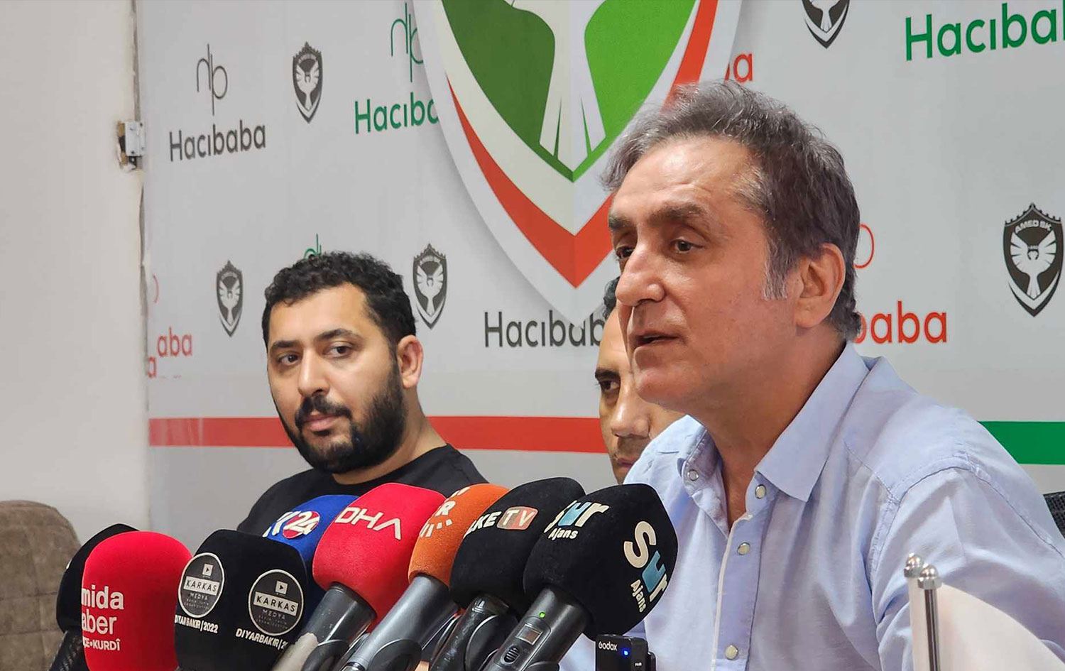 Amedspor Kulüp Başkanı Aziz Elaldı Foto: Rûdaw