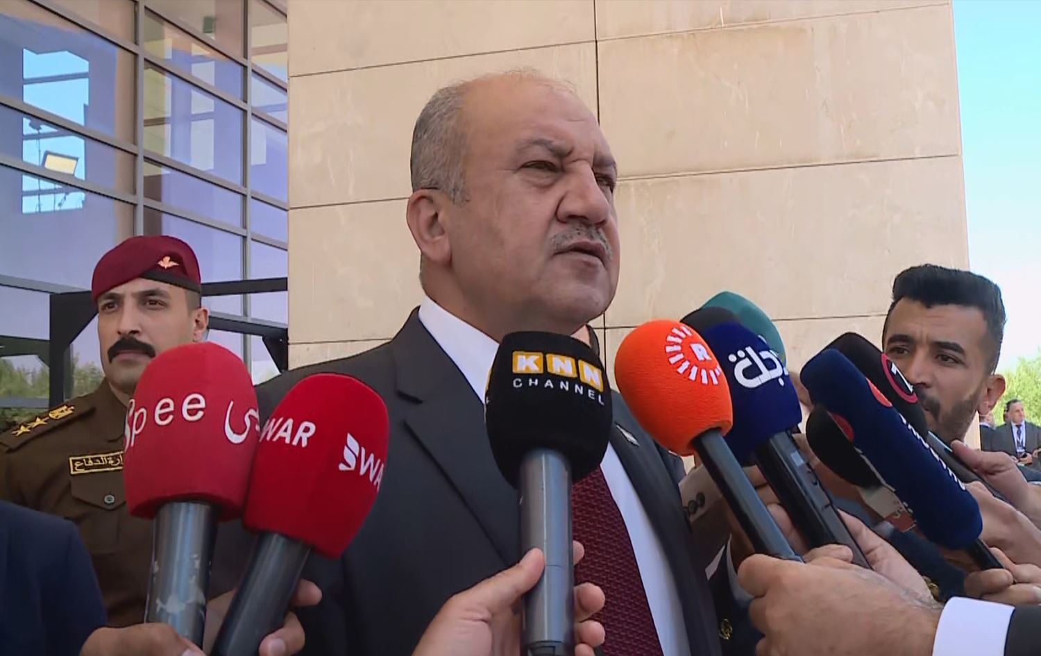 Irak Savunma Bakanı Sabit Muhammed Said Rıza Al Abbasi