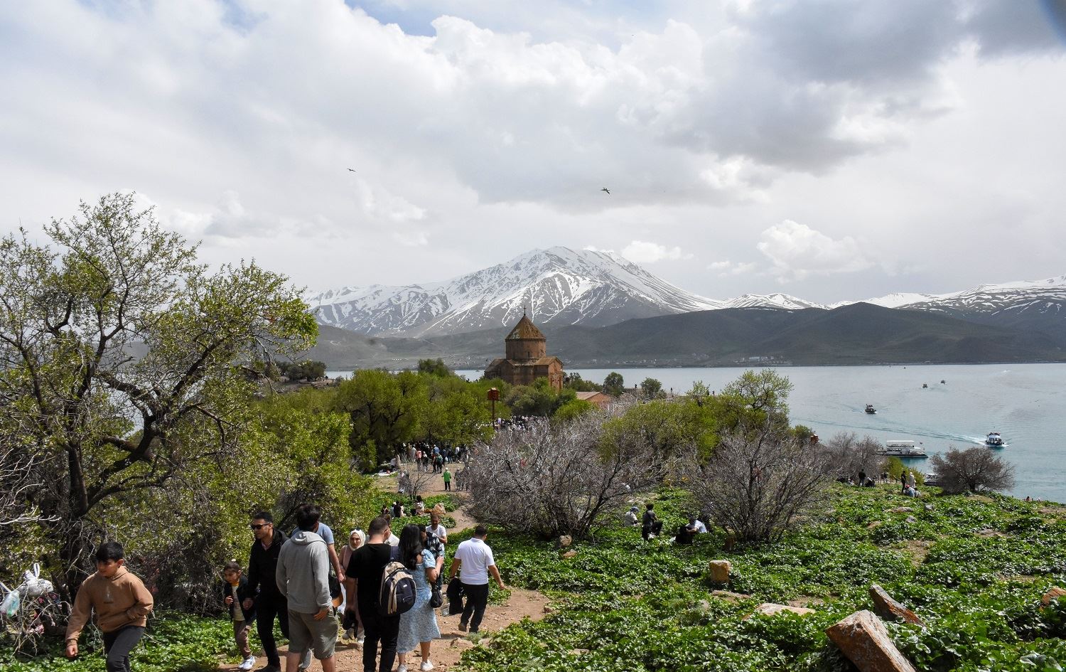 Festîvala Kulîlka Behîvê ya Girava Axtamarê ya 2yem hat lidarxistin / Wêne: AA