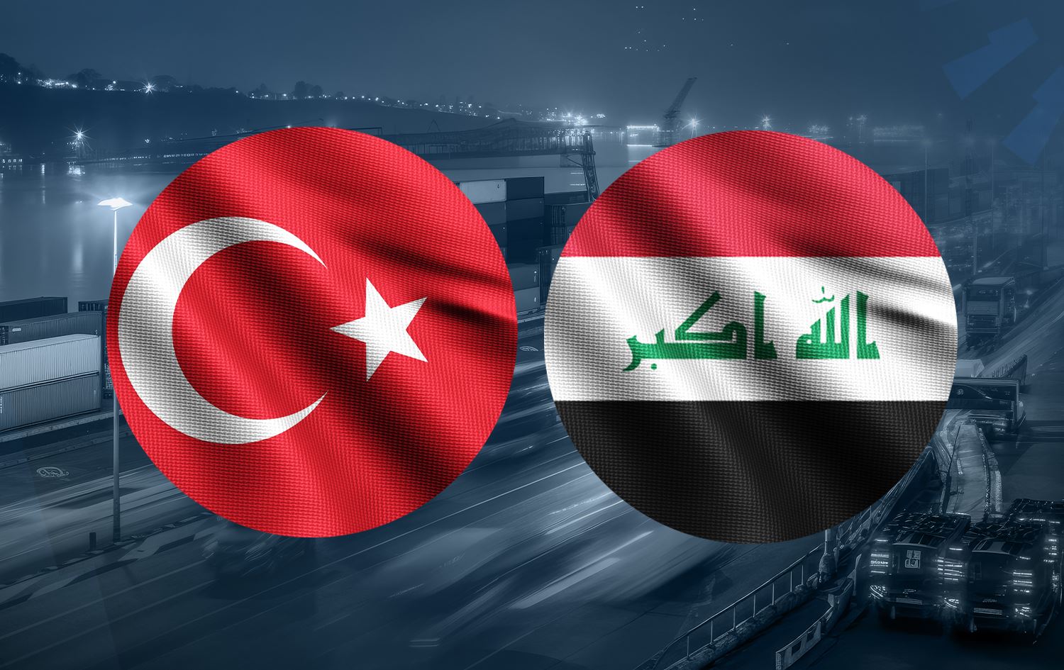 ئاڵای تورکیا و عێراق.