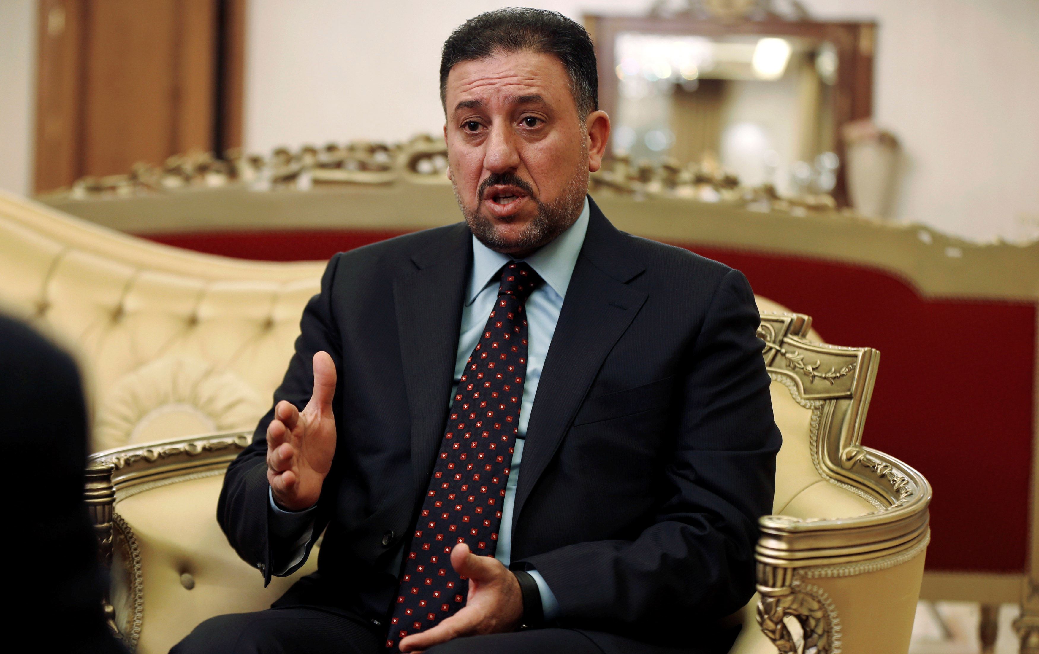 Irak Sünni es-Siyade (Egemenlik) Koalisyonu Başkanı Hamis Hançer