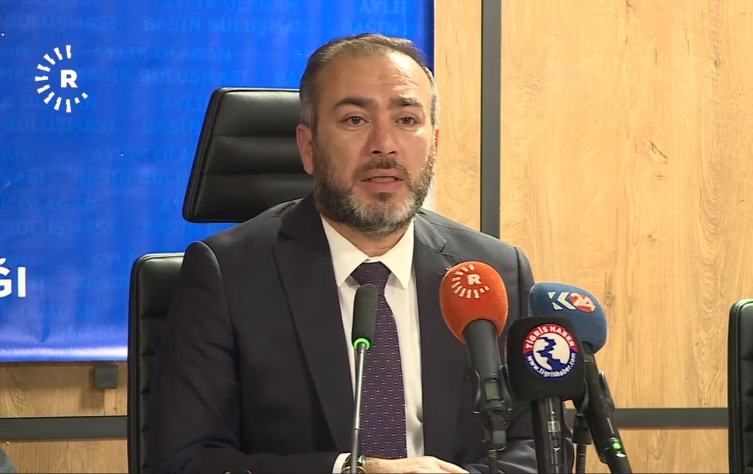 Ak parti eski Diyarbakır İl Başkanı M. Şerif Aydın / Foto: Rûdaw