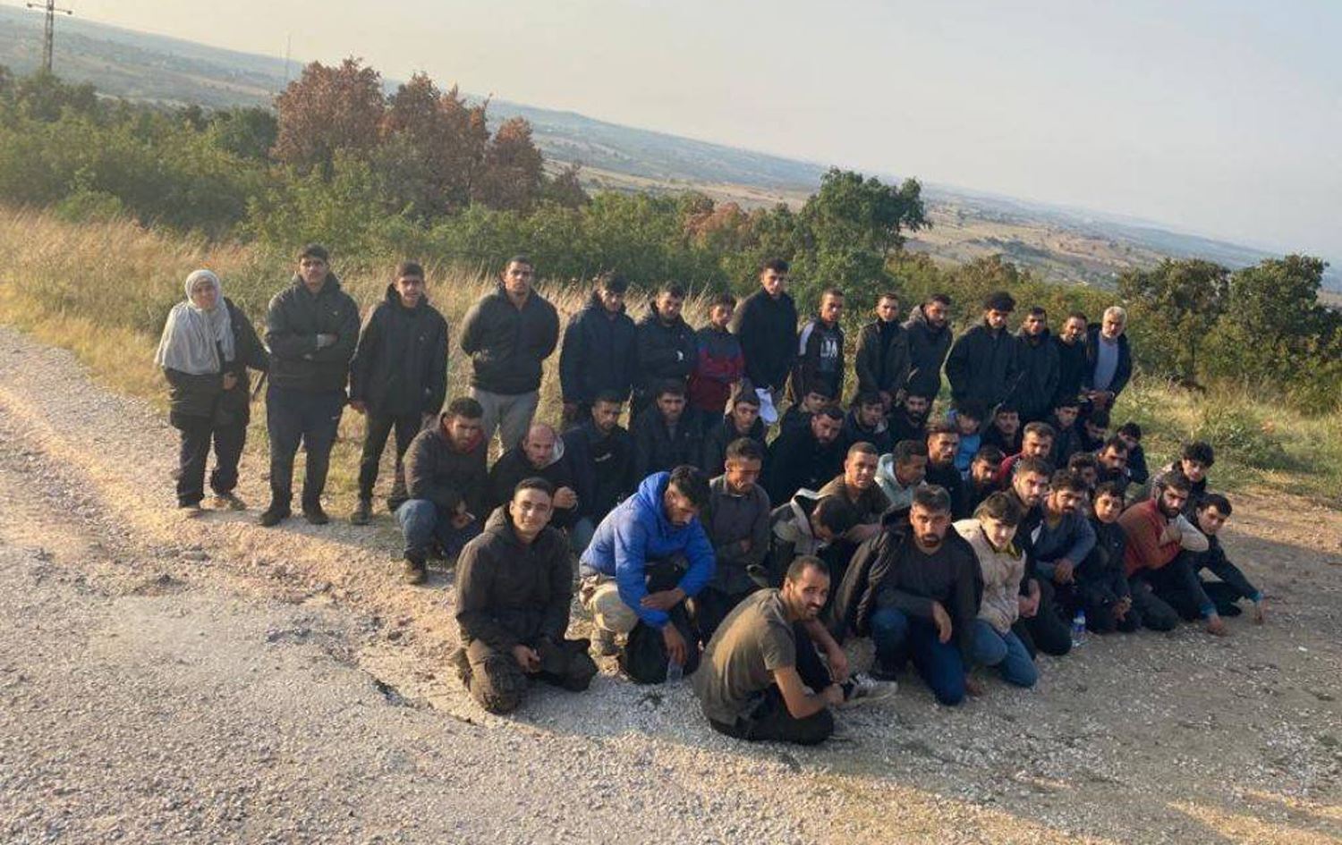 Li Edirneyê di mehekê de hezar û 96  koçber hatin girtin / Wêne: Arşîv