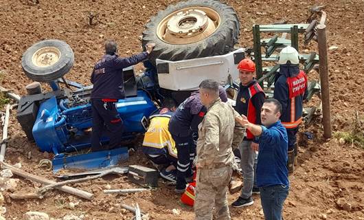 Mardin'de traktör kazası: Sürücü hayatını kaybetti