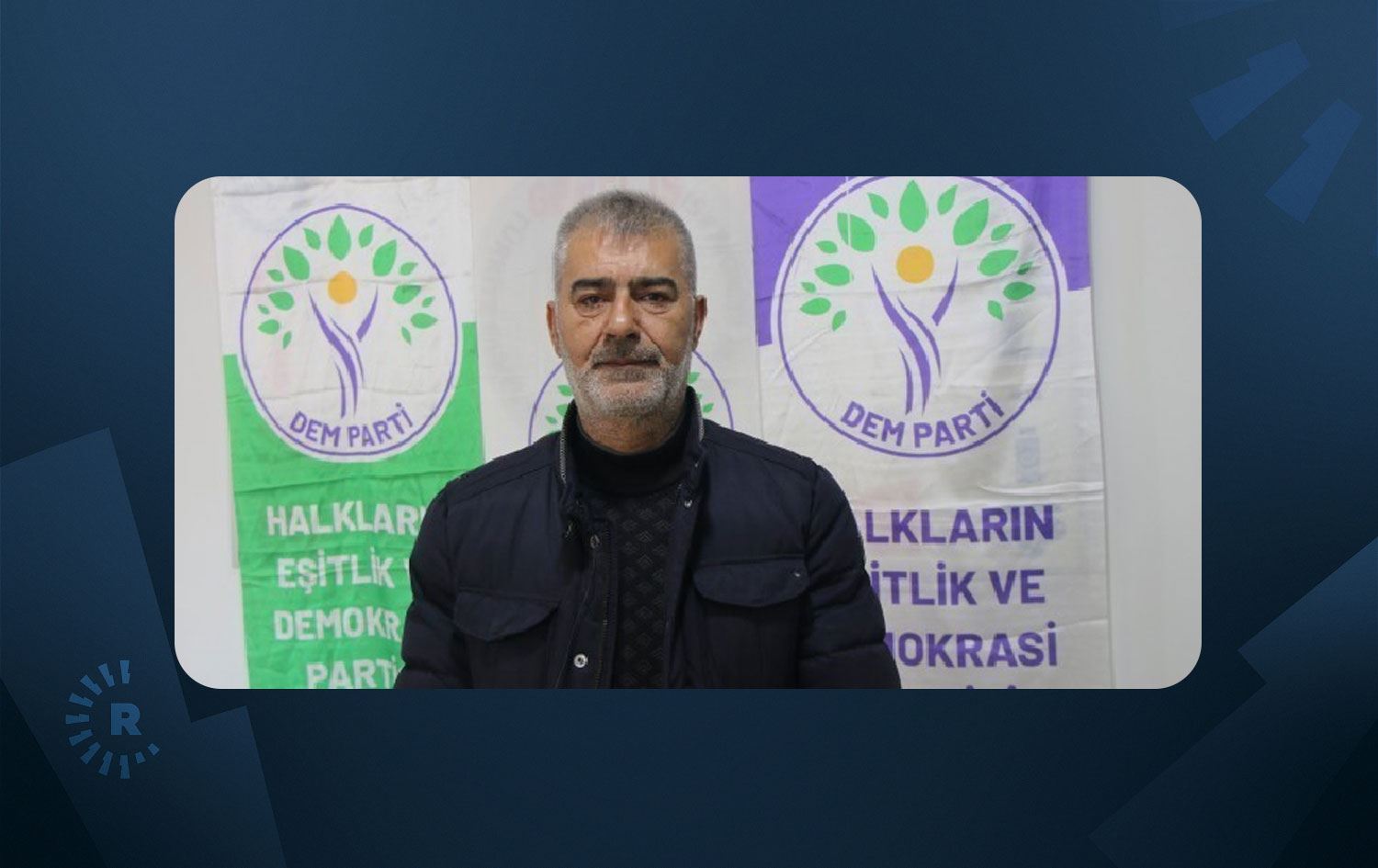 DEM Parti Batman İl Başkanı Mustafa Mesut Tekik