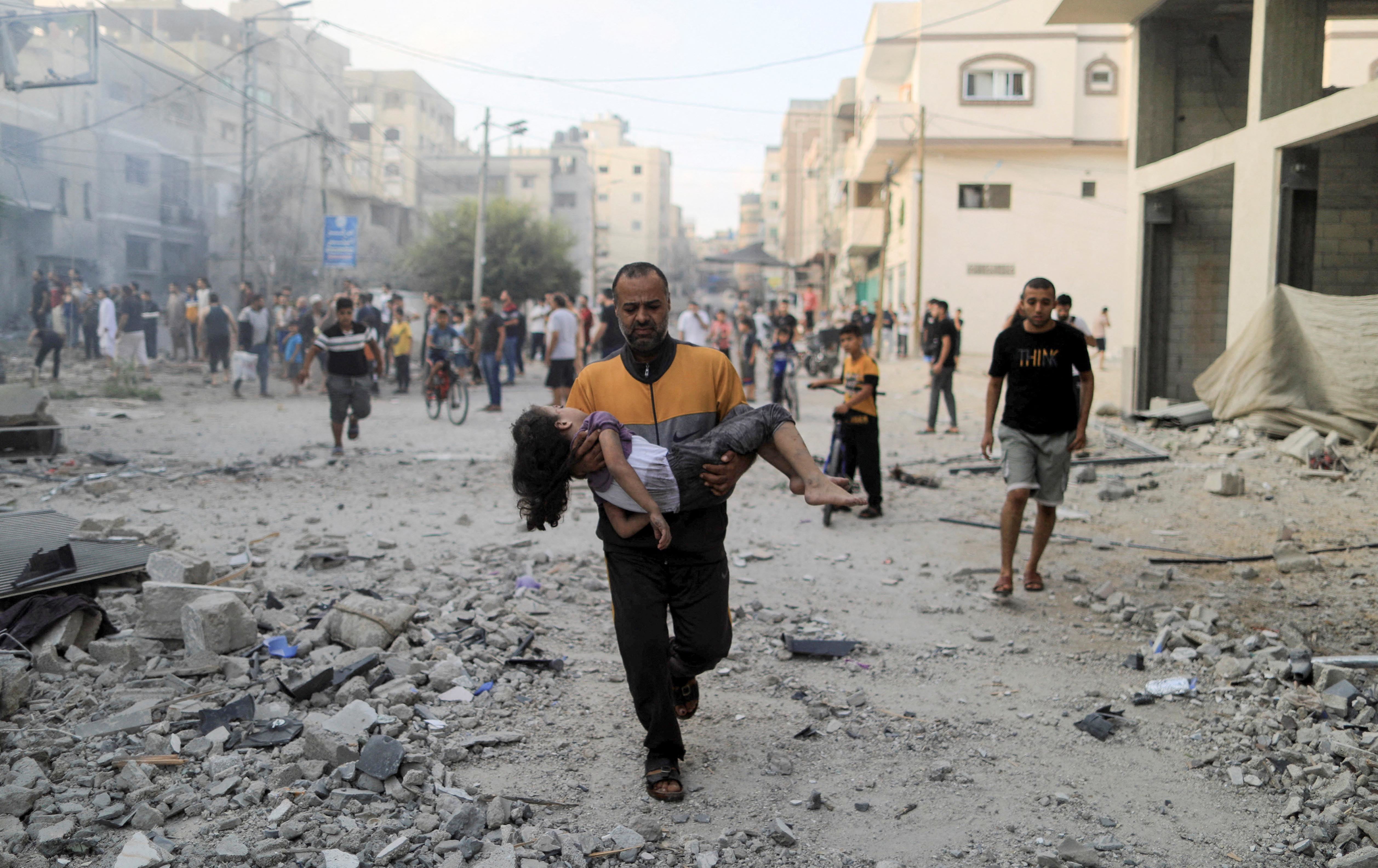 18 وڵات: چارەنووسی دانیشتووانی غەززە و بارمتەکان نیگەرانییەکی نێودەوڵەتییە