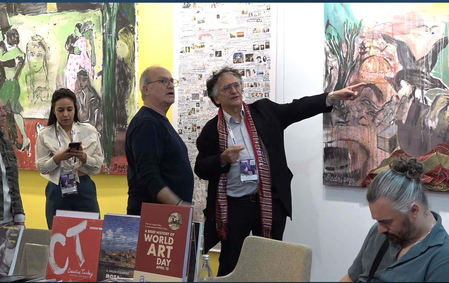 İSTANBUL – 3. CI Bloom sanat fuarı başladı