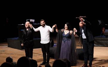 Pervin Chakar'ın konserine çok sayıda kişi katıldı - Foto: Qesim/Botan Times 