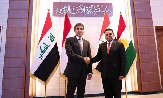 Kürdistan Bölgesi Başkanı Neçirvan Barzani & Irak Ulusal Güvenlik Müsteşarı Kasım Araci