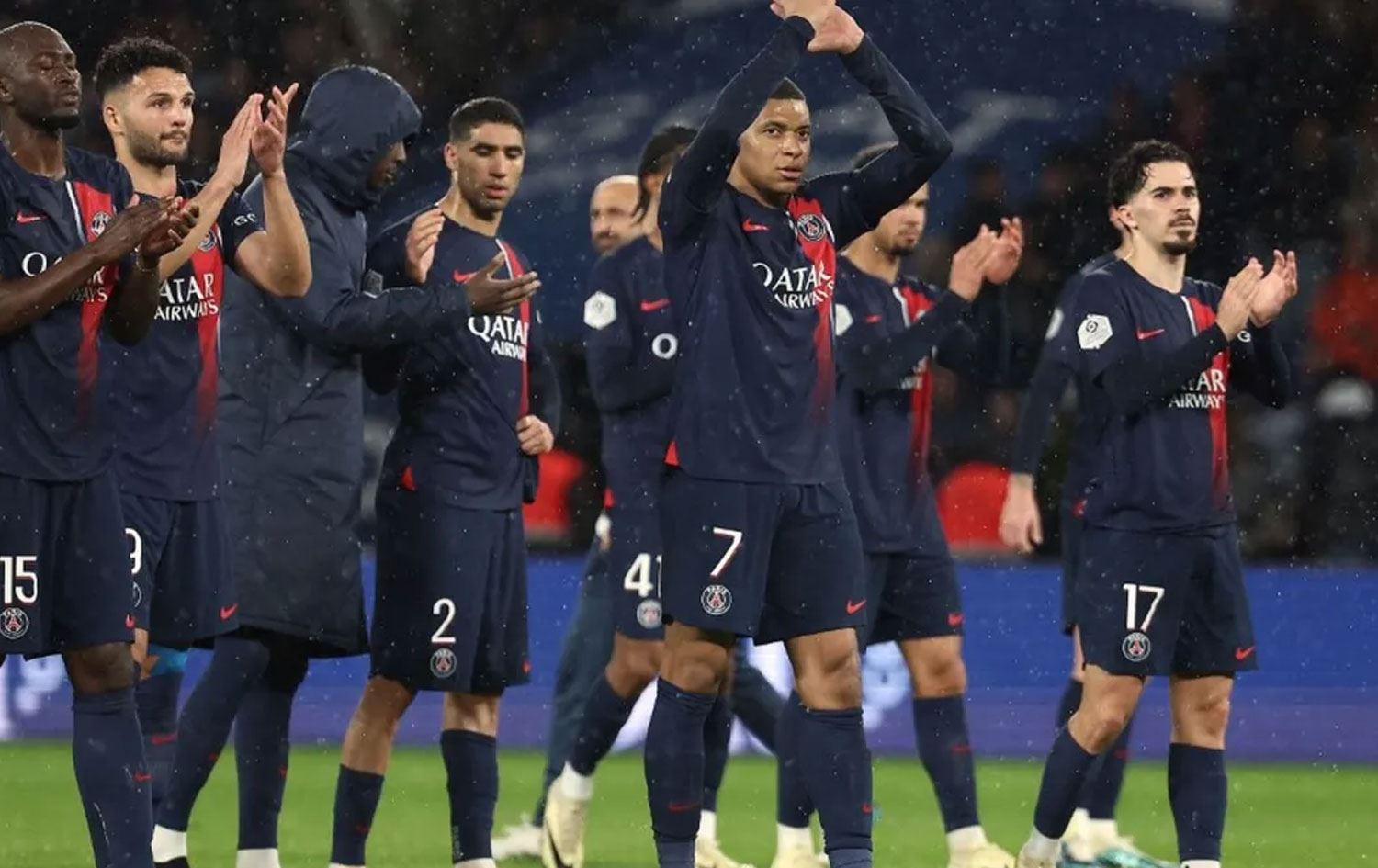 Lîstikvanên PSGyê / Wêne: AFP