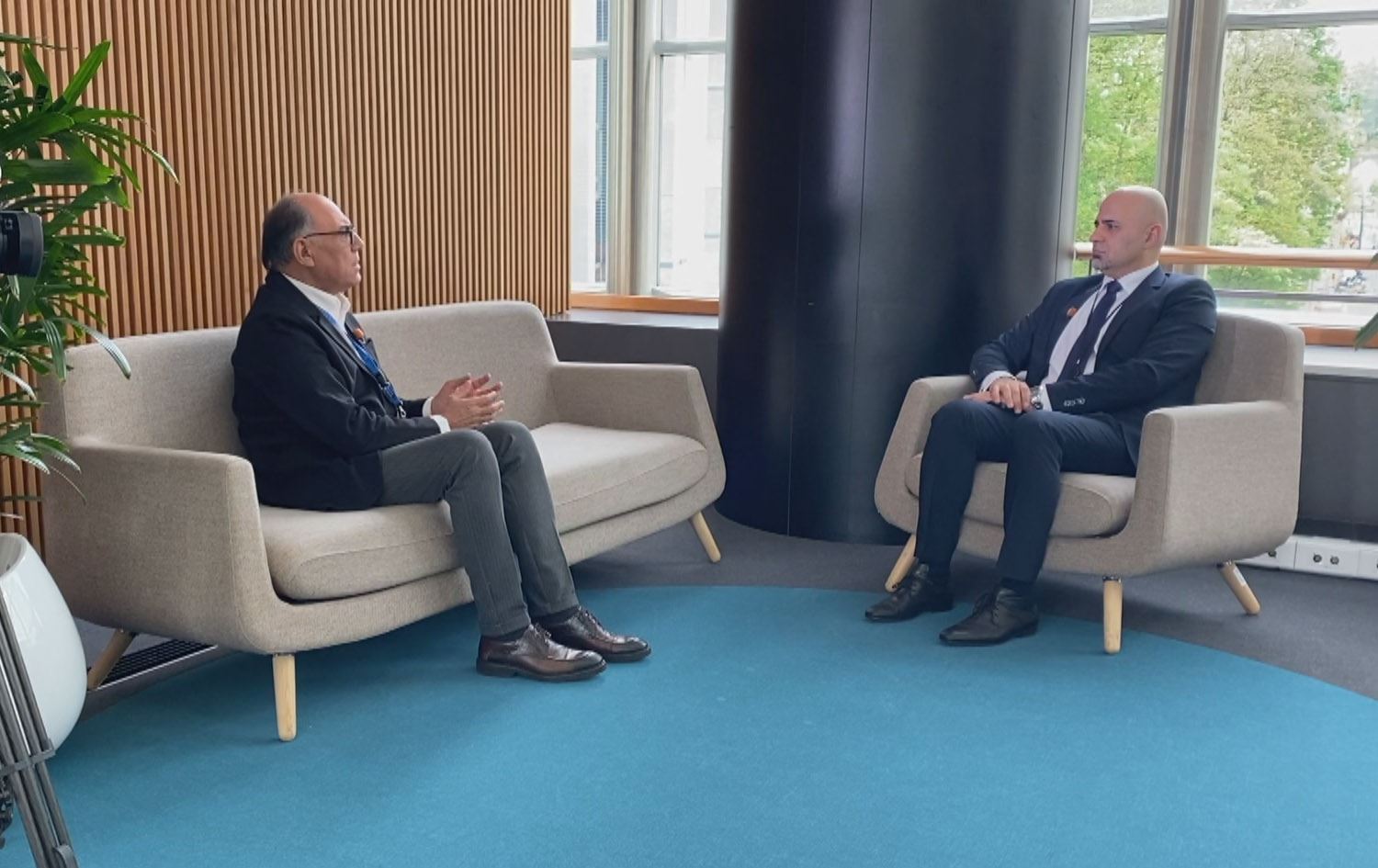 Farûq Hacî Mistefa û Zinar Şîno / Wêne û Vîdeo: Rûdaw