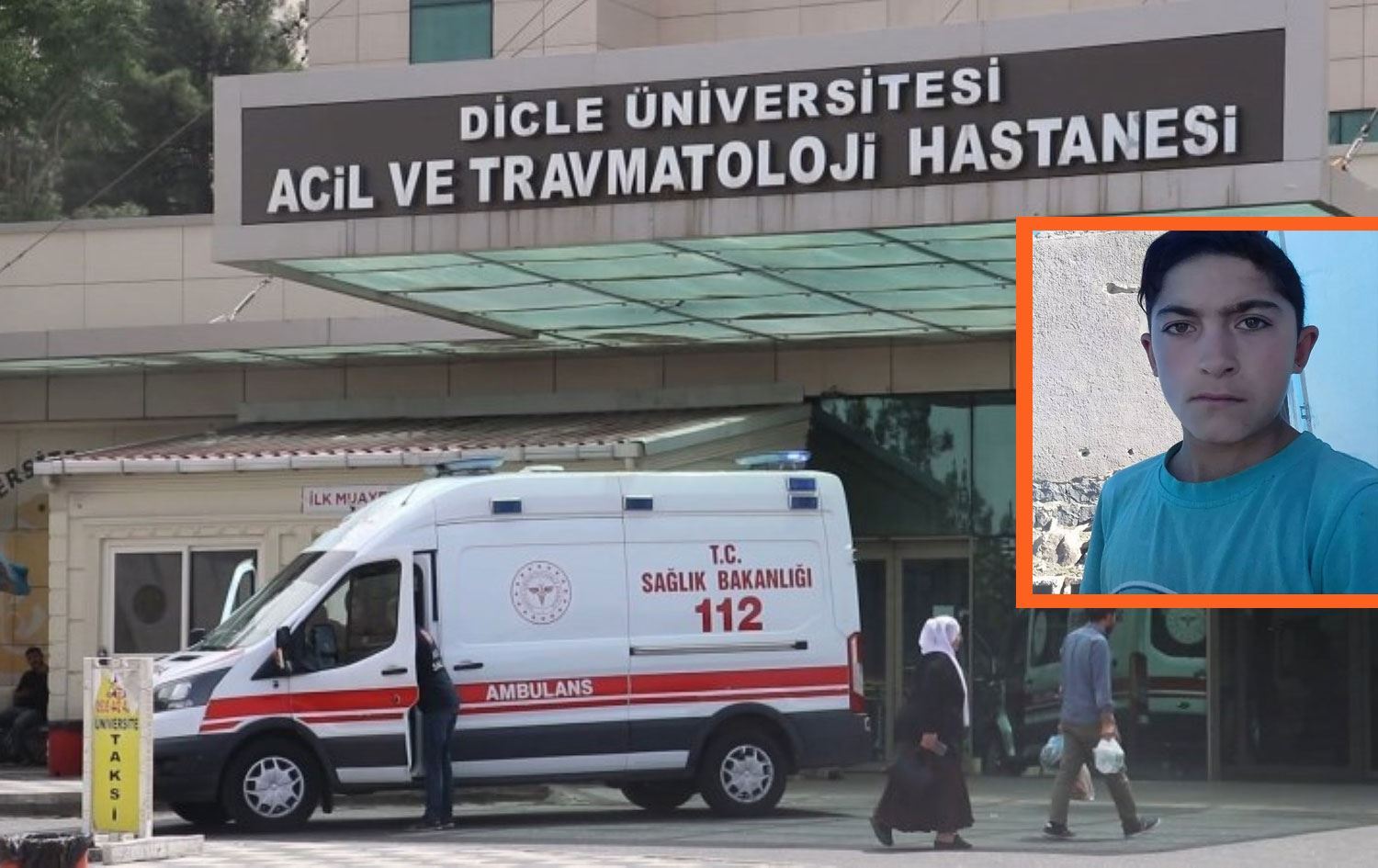 Nexweşxane û birayê mirî / Wêne: Rûdaw Grafîk