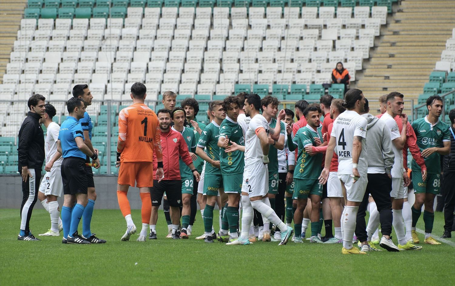 Vanspor ji maça Bursasporê vekişiya/Wêne: AA