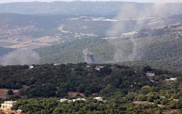 Hizbullah'ın İsrail'e yönelik bombardımanı Foto: AFP / Arşiv