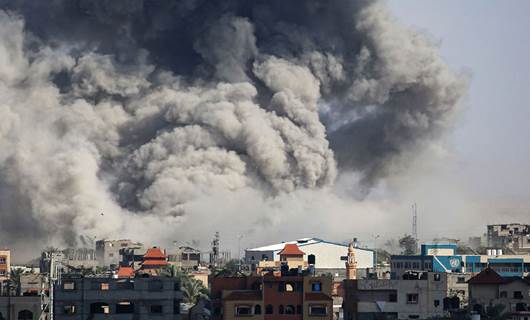 تصاعد الدخان بعد قصف إسرائيلي - AFP