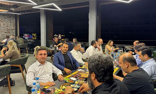 USİAD heyeti Erbilli iş insanlarıyla akşam yemeğinde buluştu